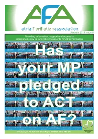 Has Your MP Pledged to ACT On