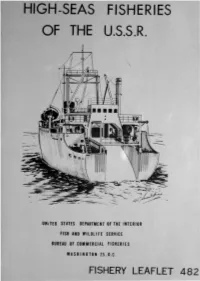 High-Seas Fisheries of the U.S.S.R