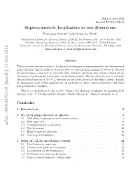 Supersymmetric Localization in Two Dimensions
