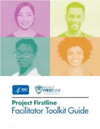 Project Firstline Facilitator Toolkit Guide Pdf Icon[PDF – 22