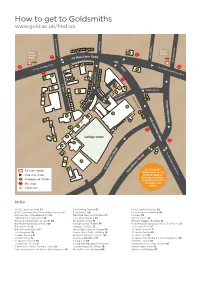 How to Get to Goldsmiths