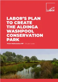Labor's Plan to Create the Aldinga Washpool