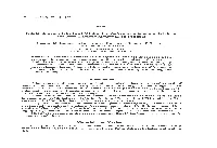 Note Establishment of the Leaf Mining Fly, Calycomyza Lantanae Frick, On