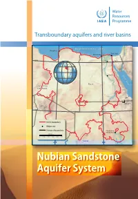 Nubian Sandstone Aquifer System Isotopes and Modelling to Support the Nubian Sandstone Aquifer System Project