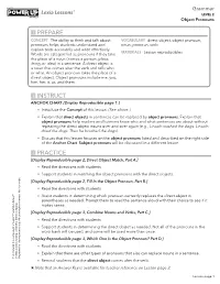 Object Pronouns