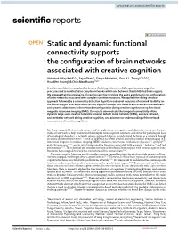 Static and Dynamic Functional Connectivity Supports The