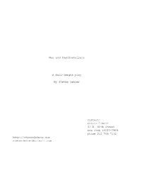 War and Psychoanalysis.Fdx Script