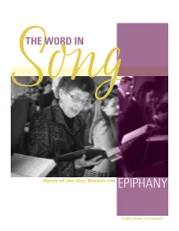 LCMS Worship: Hymn of the Day Studies for Epiphany (Three-Year
