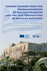 Challenges for Decommissioning Policies
