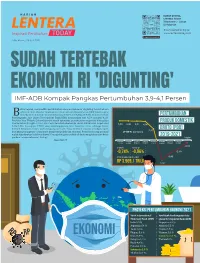 DIGUNTING' IMF-ADB Kompak Pangkas Pertumbuhan 3,9-4,1 Persen