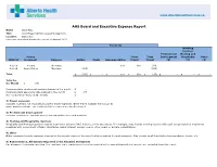 Steve Rees Expense Report August 2019