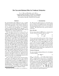 The Unscented Kalman Filter for Nonlinear Estimation