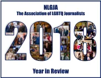2018 in Review Table of Contents