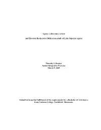 Origin of Fibrosity and Banding in Agates from Flood Basalts: American Journal of Science, V
