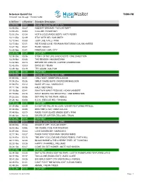 Schedule Quickprint TKRN-FM