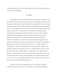 1 Erasmus Darwin and the Poetics of William Wordsworth