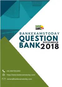 2018 Question Bank