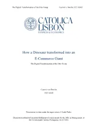 How a Dinosaur Transformed Into an E-Commerce Giant the Digital