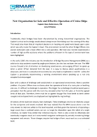 Role-Based Bridge Organisation