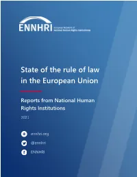 State of the Rule of Law in the European Union Reports From
