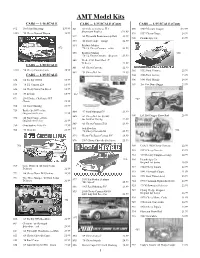 AMT Model Kits