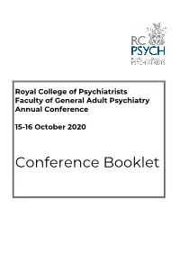 Conference Booklet