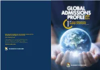 Global Admissions Profile
