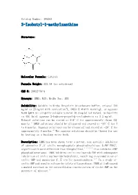 3-Isobutyl-1-Methylxanthine