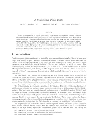 A Statistician Plays Darts