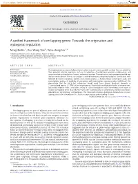 A Unified Framework of Overlapping Genes