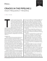 Cracks in the Pipeline 2