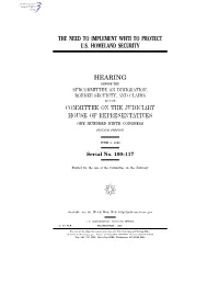 The Need to Implement Whti to Protect Us