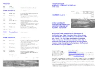 PROGRAM a Study Day Jointly Organized by the Department Of