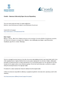 Downloading Material Is Agreeing to Abide by the Terms of the Repository Licence