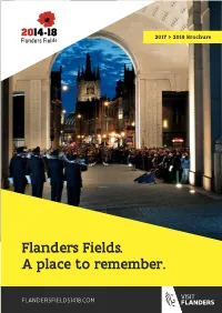 Flanders Fields. a Place to Remember