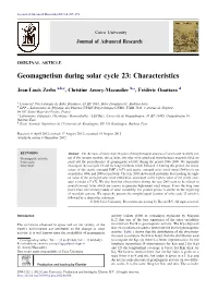 Geomagnetism During Solar Cycle 23: Characteristics
