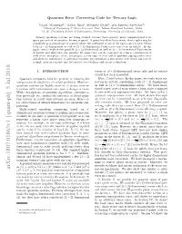 Arxiv:1807.01863V1 [Quant-Ph] 5 Jul 2018 Β 2| +I Γ 2 =| I 1