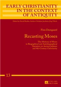 Recasting Moses