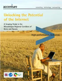 Unlocking the Potential of the Internet a Scoping Study in the Mozambique Regional Corridors of Beira and Nacala