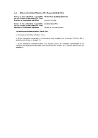 2013 Reference Form