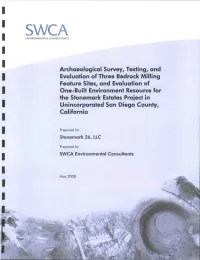 Cultural Resource Report