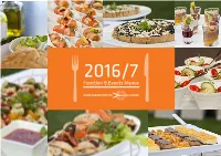 Function & Events Menus