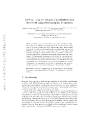 Arxiv:1811.01571V2 [Cs.CV] 24 Jan 2019 Many Traditional Cnns on 3D Data Simply Extend the 2D Convolutional Op- Erations to 3D, for Example, the Work of Wu Et Al