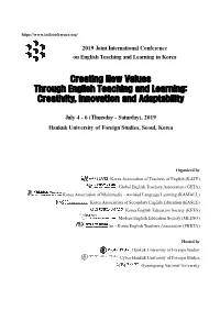 Creating New Values Through English Teaching and Learning: Creativity, Innovation and Adaptability