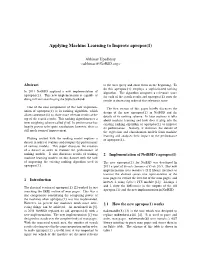 Applying Machine Learning to Improve Apropos(1)