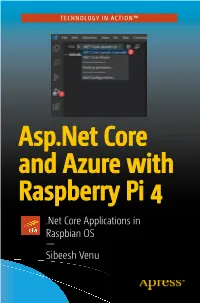 Asp.Net Core and Azure with Raspberry Pi 4