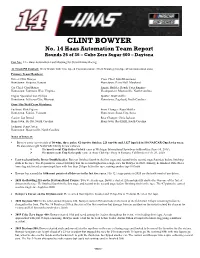 CLINT BOWYER No