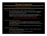 Microwave Foregrounds