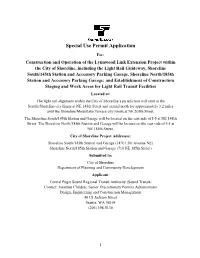 Special Use Permit Application