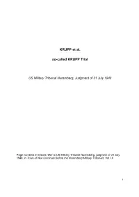 KRUPP Et Al. So-Called KRUPP Trial